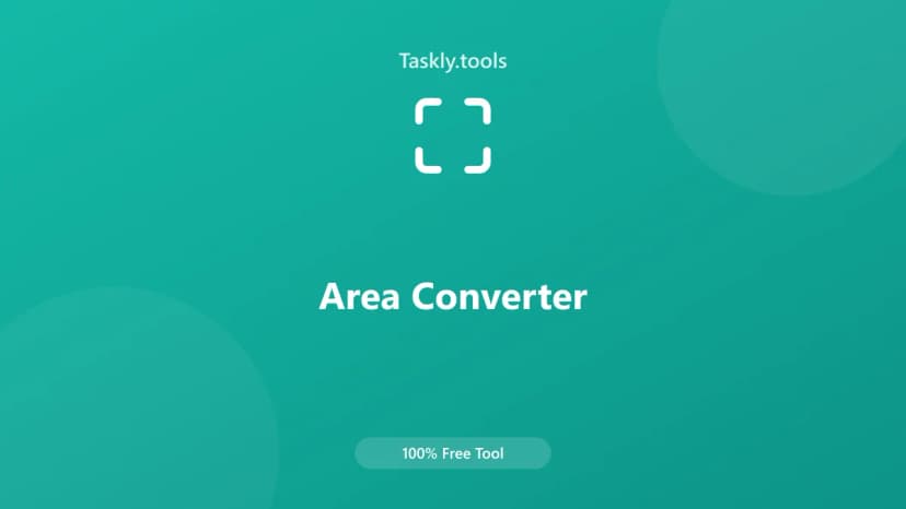 Area Converter — أداة تحويل مجانية أونلاين