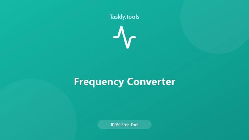 Frequency Converter — Free Online Conversion Tool