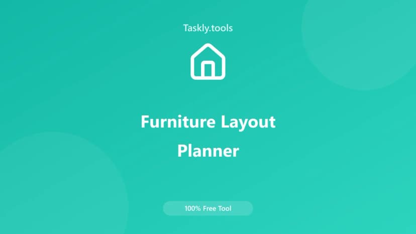 Furniture Layout Planner — أداة نمط الحياة مجانية أونلاين