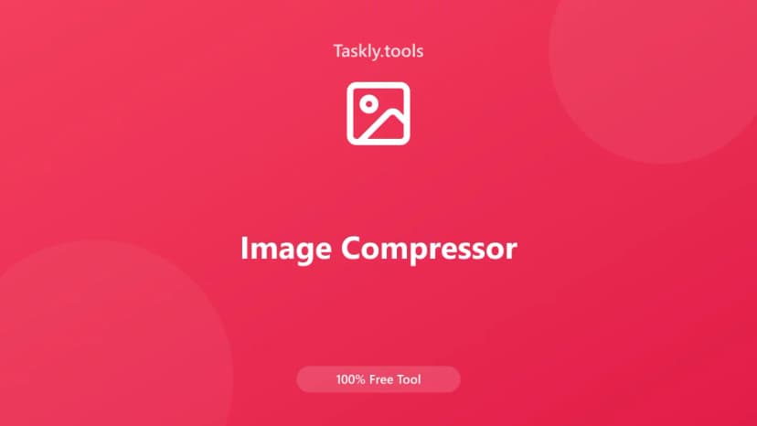 Image Compressor — Free Online Image processing Tool