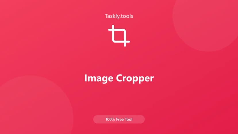 Image Cropper — Free Online Image processing Tool