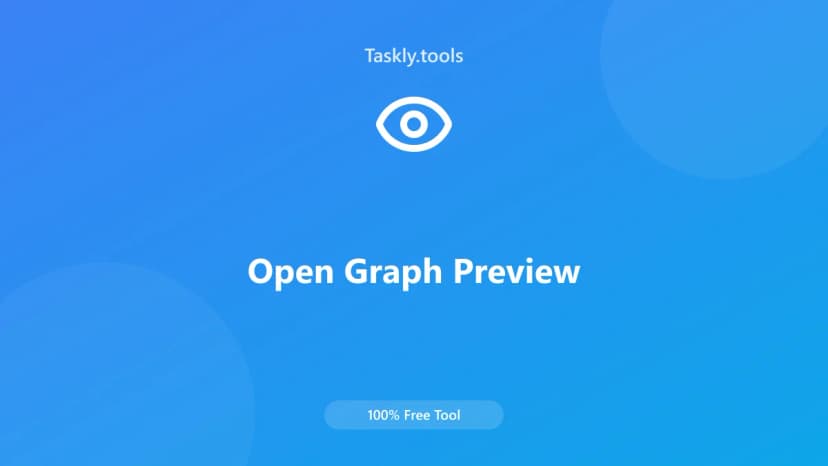 Open Graph Preview — Free Online SEO Tool