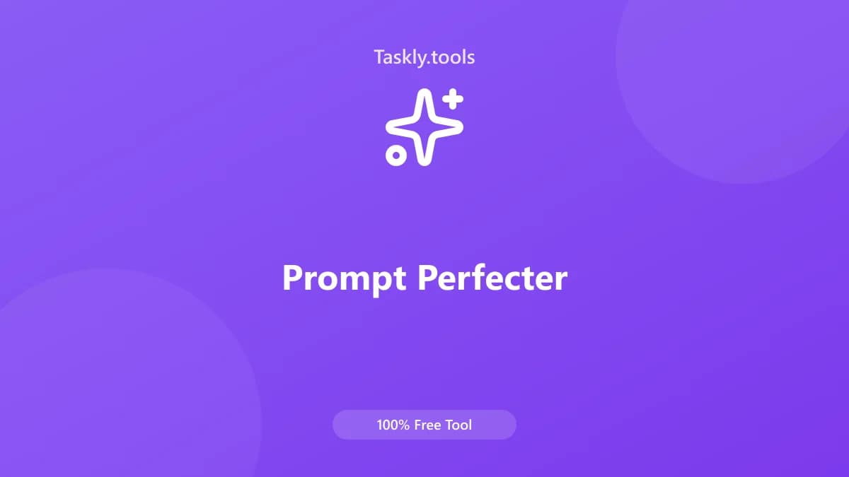 Prompt Perfecter — Free Online AI-powered Tool
