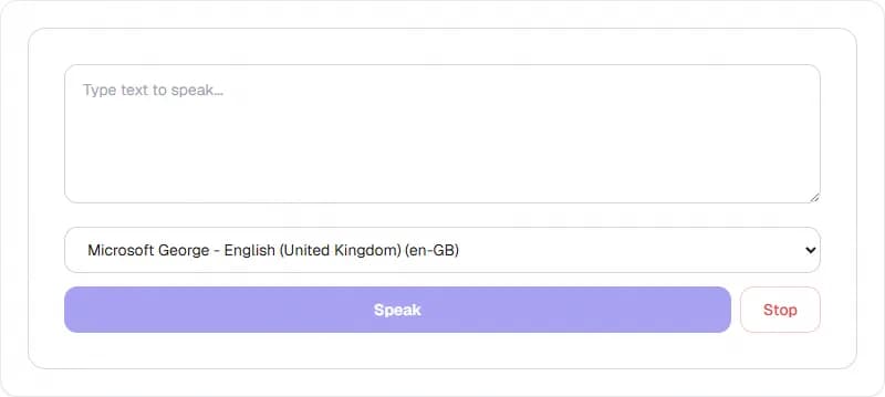Text to Speech — أداة الوسائط مجانية أونلاين