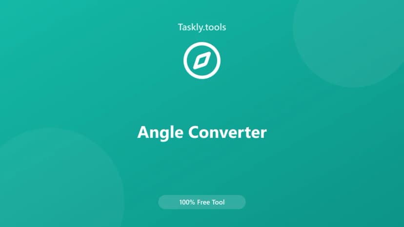 Angle Converter — أداة تحويل مجانية أونلاين