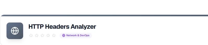 HTTP Headers Analyzer — أداة ديف أوبس مجانية أونلاين