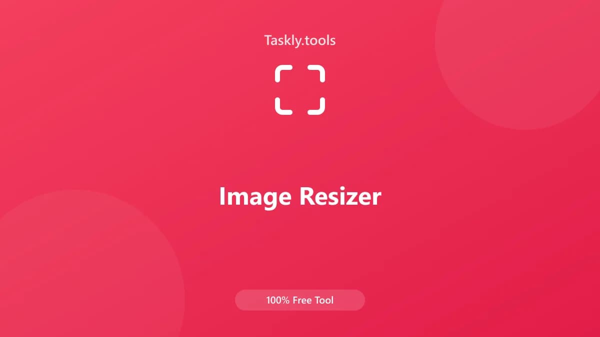 Image Resizer — Free Online Image processing Tool