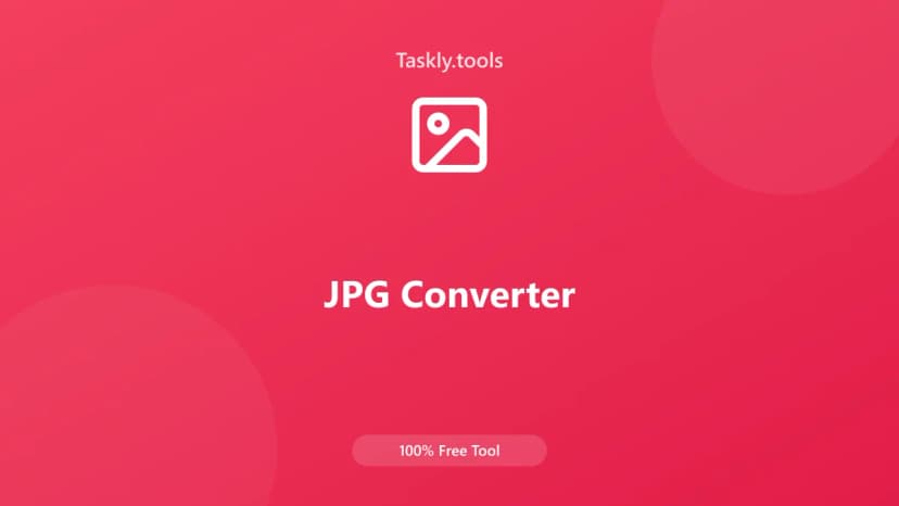 JPG Converter — Free Online Image processing Tool