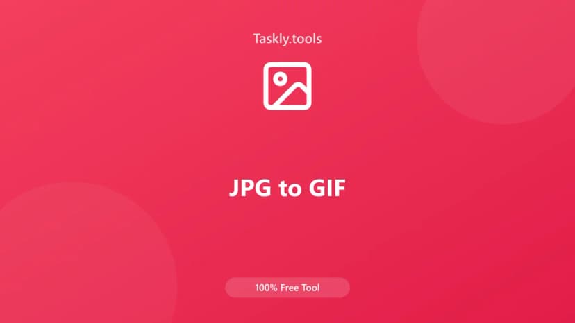 JPG to GIF — Free Online Image processing Tool