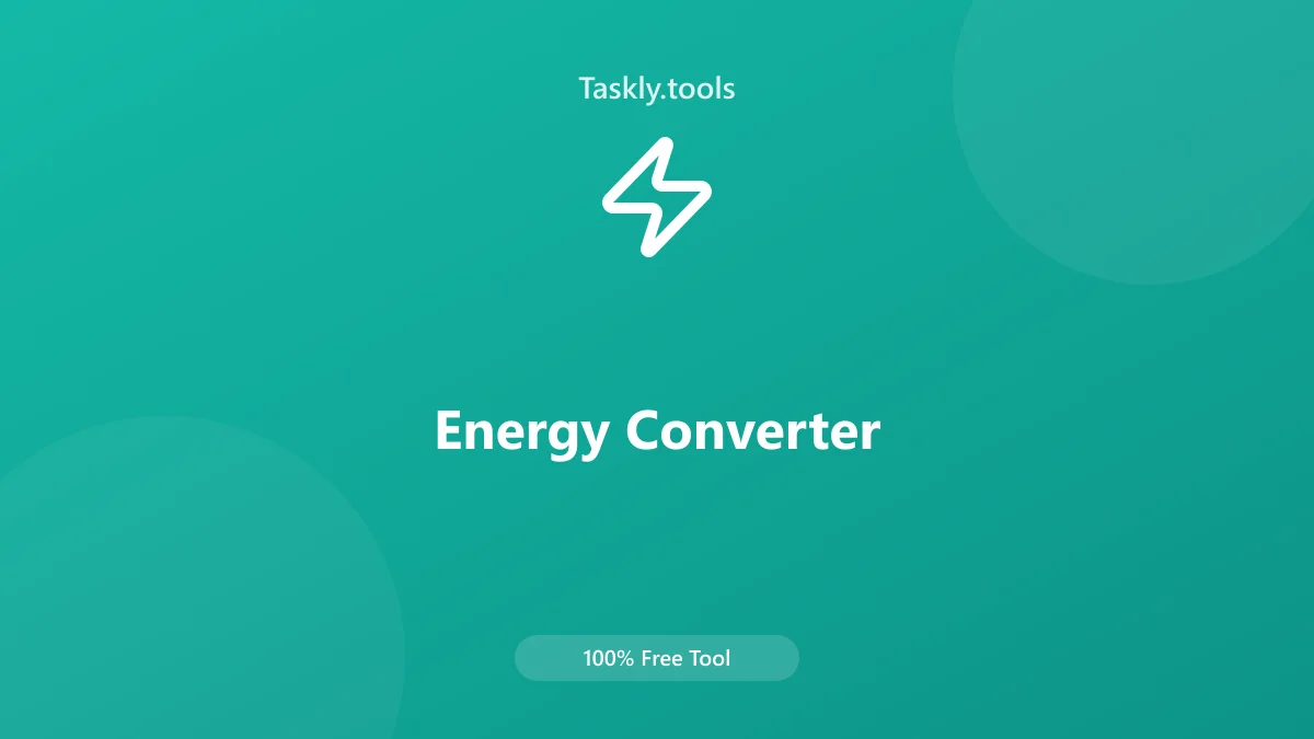 Screenshot of convertidor de energía de las olas tool - Taskly.tools