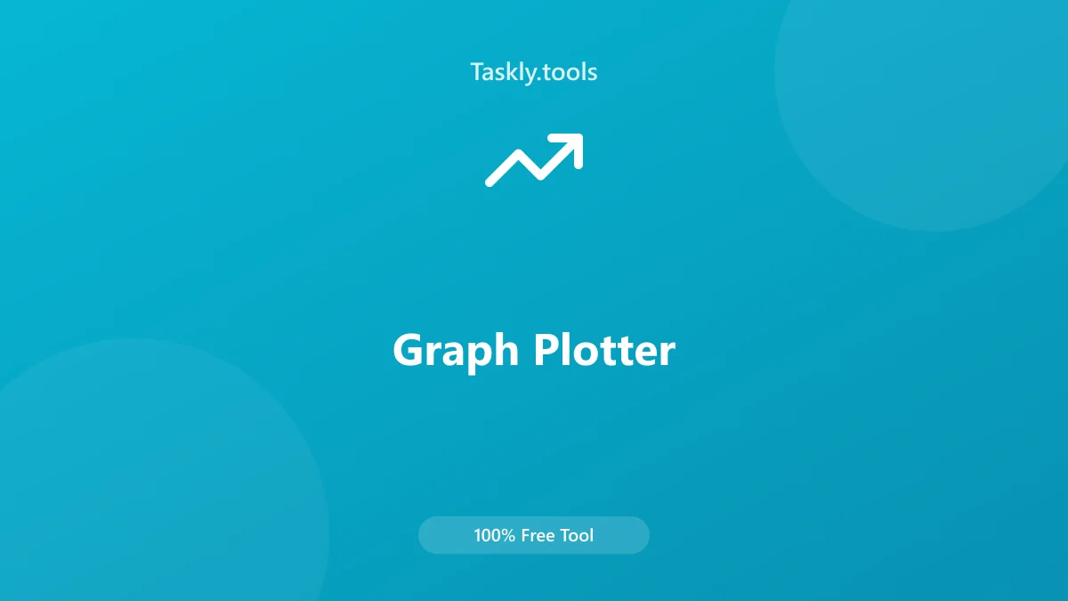 Screenshot of Graph Plotter tool - Taskly.tools